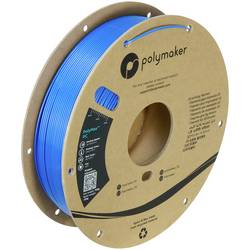 Polymaker PC02011 vlákno pro 3D tiskárny PC polykarbonát Nárazuvzdorný, Žáruvzdorné 1.75 mm 750 g modrá PolyMax™ 1 ks