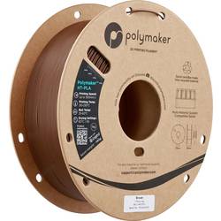 Polymaker PA17010 HT-PLA vlákno pro 3D tiskárny PLA plast, HT PLA Odolnost vůči vysokým teplotám, Filament pro vysokorychlostní 3D tisk 1.75 mm 1000 g hnědá 1