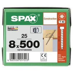 SPAX 1221010805005 sada kulatých šroubů do plechu 8 mm 500 mm T-STAR plus ocel 25 ks