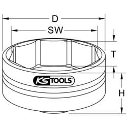 KS Tools 4500241 450.0241 klíč na nápravovou matici