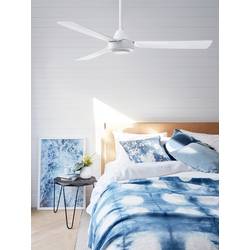 Bayside Calypso stropní ventilátor 45 W (Ø x v) 1220 mm x 310 mm bílá s nástěnným spínačem