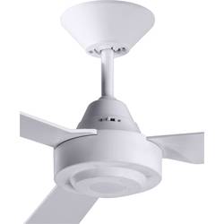 Bayside Calypso stropní ventilátor 45 W (Ø x v) 1220 mm x 310 mm bílá s nástěnným spínačem