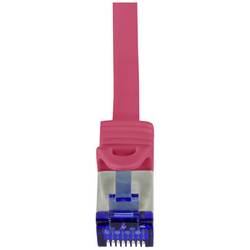 LogiLink C6A094S RJ45 síťové kabely, propojovací kabely CAT 6A S/FTP 10.00 m červená 1 ks
