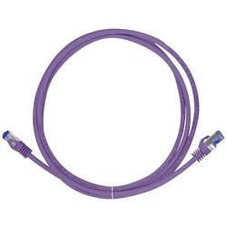 LogiLink C6A079S RJ45 USB kabel CAT 6A S/FTP 5.00 m fialová 1 ks