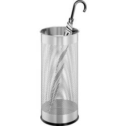 Durable stojan na deštníky 335023 DURABLE - Schirmständer - Silber (Ø x v) 26 cm x 62 cm kov stříbrná 1 ks