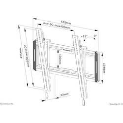 Neomounts WL35-550BL14 TV držák na zeď 81,3 cm (32) - 165,1 cm (65) naklápěcí