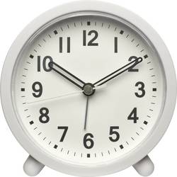 TFA Dostmann 60.1043.02 Quartz budík bílá časů buzení 1 tiché hodiny (bez tikání)