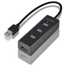 AXAGON HUE-S2B USB Hub 4 porty USB-A, microUSB USB 3.2 Gen1 5 GBit/s