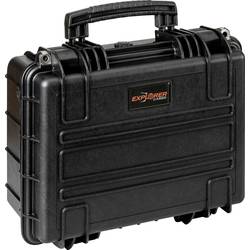 Explorer Cases 3818HL.B black with pick & pluck foam outdoorový kufřík, (š x v x h) 38 x 27 x 18 cm, černá, 3818HL.B