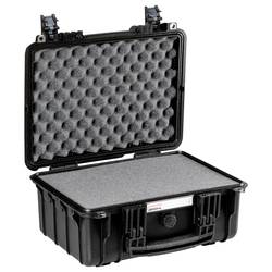 Explorer Cases 3818HL.B black with pick & pluck foam outdoorový kufřík, (š x v x h) 38 x 27 x 18 cm, černá, 3818HL.B
