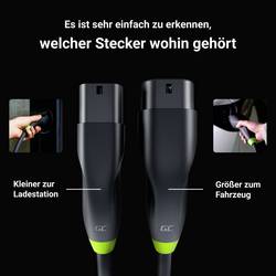 Green Cell GC-EVKABGC01 nabíjecí kabel pro emobility 5 m vodotěsné