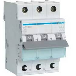 Hager MCS332 MCS332 elektrický jistič 3pólový 32 A