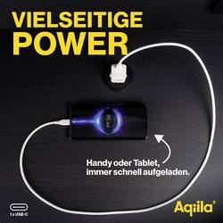 Aqiila W1 USB nabíječka, 1x USB-C®, 20 W, bílá