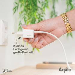 Aqiila W1 USB nabíječka, 1x USB-C®, 20 W, bílá