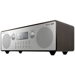 Panasonic RF-D100BTEGT RF-D100BTEGT stolní rádio, FM, DAB+, AUX, Bluetooth, DAB+, FM, funkce alarmu, stříbrná, hnědá