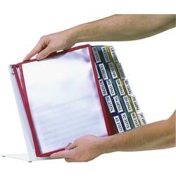 Durable stojan pohledové tabule VARIO TABLE 20 - 5699 tmavě modrá, žlutá, zelená, červená DIN A4 Počet dodaných průhledných tabulek 20