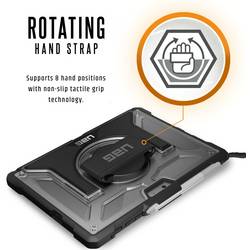 Urban Armor Gear Plasma Case obal na tablet Microsoft Surface Go 4, Surface Go 3, Surface Go 2, Surface Go 25,4 cm (10) Pouzdro do terénu transparentní