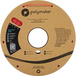 Polymaker PF01004 PolyLite vlákno pro 3D tiskárny ASA odolné proti UV záření, odolné proti povětrnostním vlivům, Žáruvzdorné 1.75 mm 1000 g červená 1 ks