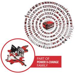 Einhell Power X-Change TE-SM 36/210 Li - Solo pokosová a tahová pila