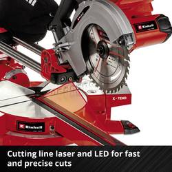 Einhell Power X-Change TE-SM 36/210 Li - Solo pokosová a tahová pila