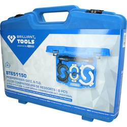 Sada pružinových stahováků, 15 ks Brilliant Tools BT651150