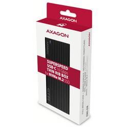 AXAGON EEM2-GTR Externí pouzdro pro NVMe PCIe SSD disk formátu M.2 USB-C™ (USB 3.2 Gen 2) 10 GBit/s M.2 2230, 2242, 2260, 2280 EEM2-GTR