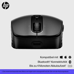 HP 690 myš, přenos bezdrátový, 7 tlačítko, 4000 dpi, černá