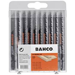 Bahco 91-WOOD-10P Sada pilových listů do nožových pil na dřevo a plast, 10 ks 1 sada