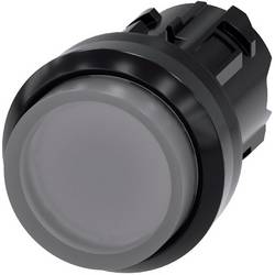 Siemens 3SU10010BB700AA0 3SU1001-0BB70-0AA0 světelné tlačítko plastový přední prstenec, okrouhlý tlačítko černá, čirá 1 ks Piece