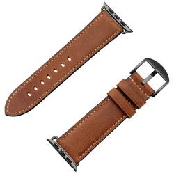 JT Berlin Watchband Charlie náramek 42 mm, 44 mm, 45 mm, 49 mm M hnědá, Space Grau Watch Series 1, Watch Series 2, Watch Series 3, Watch Series 4, Watch Series