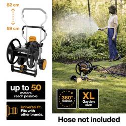 Fiskars 1062257 Vozík na hadici 1 ks černá, oranžová