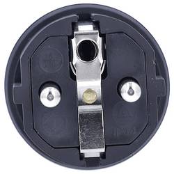 AS Schwabe 61412 zástrčka plnogumové 230 V černá IP44