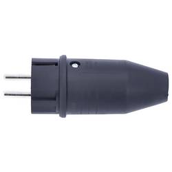 AS Schwabe 61412 zástrčka plnogumové 230 V černá IP44