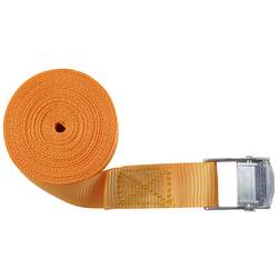TOOLCRAFT TO-6811770 upínací popruh se sponou Přivazovací únosnost napřímo (LC)=125 daN (d x š) 4.5 m x 25 mm upínací zámek EN 12195-2