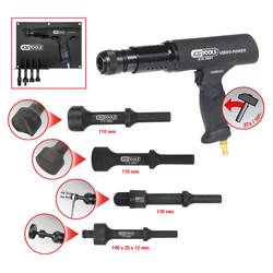 KS Tools 5153880 pneumatický sekáček 6.3 bar vč. příslušenství