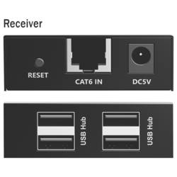 Digitus DA-73120 USB-A, USB 2.0, RJ45 USB extender přes síťový kabel RJ45 150 m
