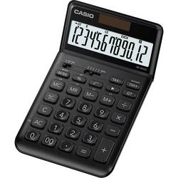 Casio JW-200SC-BK stolní kalkulačka, displej (počet míst) 12, solární napájení, na baterii, černá