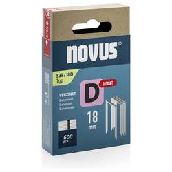 Novus Tools 042-0793 svorky z plochého drátu Typ 53F 600 ks Rozměry (d x š) 14 mm x 11.3 mm
