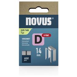 Novus Tools 042-0793 svorky z plochého drátu Typ 53F 600 ks Rozměry (d x š) 14 mm x 11.3 mm