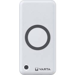 Varta 57909 powerbanka Li-Pol, 20000 mAh, Průchozí nabíjení, Quick Charge 3.0, Dodávka energie, Bezdrátové nabíjení Qi, USB-C® (s napájením), bílá, Indikátor