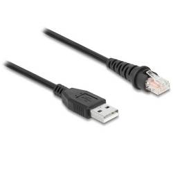 Delock USB kabel USB 2.0 USB-A zástrčka, RJ50 2.00 m černá fóliové stínění 90611