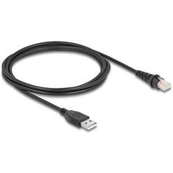 Delock USB kabel USB 2.0 USB-A zástrčka, RJ50 2.00 m černá 90611