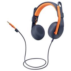 Logitech LOGI Zone Learn - CLASSIC BLUE - WW-9006 sluchátka otevřená (On Ear) modrá, oranžová