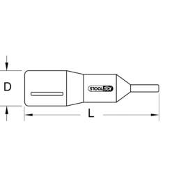 KS Tools 1173866 117.3866 Nástrčný klíč 12 mm
