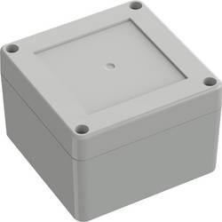 TRU COMPONENTS 6U07090906119 TC-13865072 Průmyslová skříň 90 x 90 x 60 polykarbonát světle šedá 1 ks