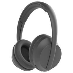 Denver BTH-235B Headset uzavřená (Over Ear) Bluetooth®, Bez kabelu stereo černá headset, regulace hlasitosti, Dálkový ovladač, Indikátor nabití mobil
