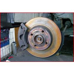 KS Tools 100.4070 Sada brusiv na náboj kola Ø 160 mm, vnitřní Ø 60 mm, 4 ks