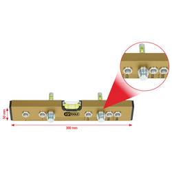 KS Tools 204.2000 2042000 elektrikářská vodováha 300 mm