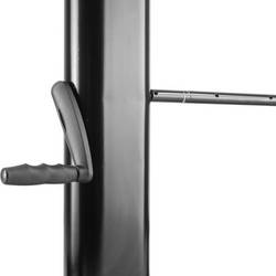 My Wall HP 104 L TV kolečkový vozík 152,4 cm (60) - 203,2 cm (80) podlahový stojan, nastavitelná výška, naklápěcí pro velkoformátovou montáž