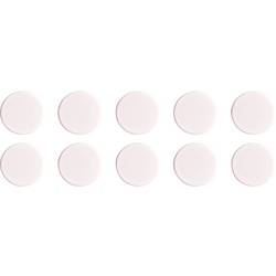 magnetoplan magnet Basic Serie (Ø) 32 mm kulatý bílá 10 ks 1863200